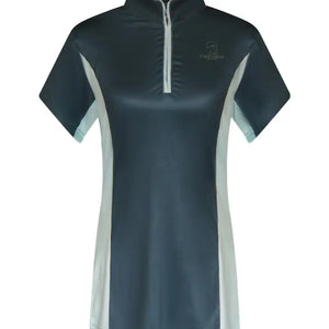 Teal Trotter Polo for Women - Legacy Riders Equestrian - Equestrian Apparel For Women