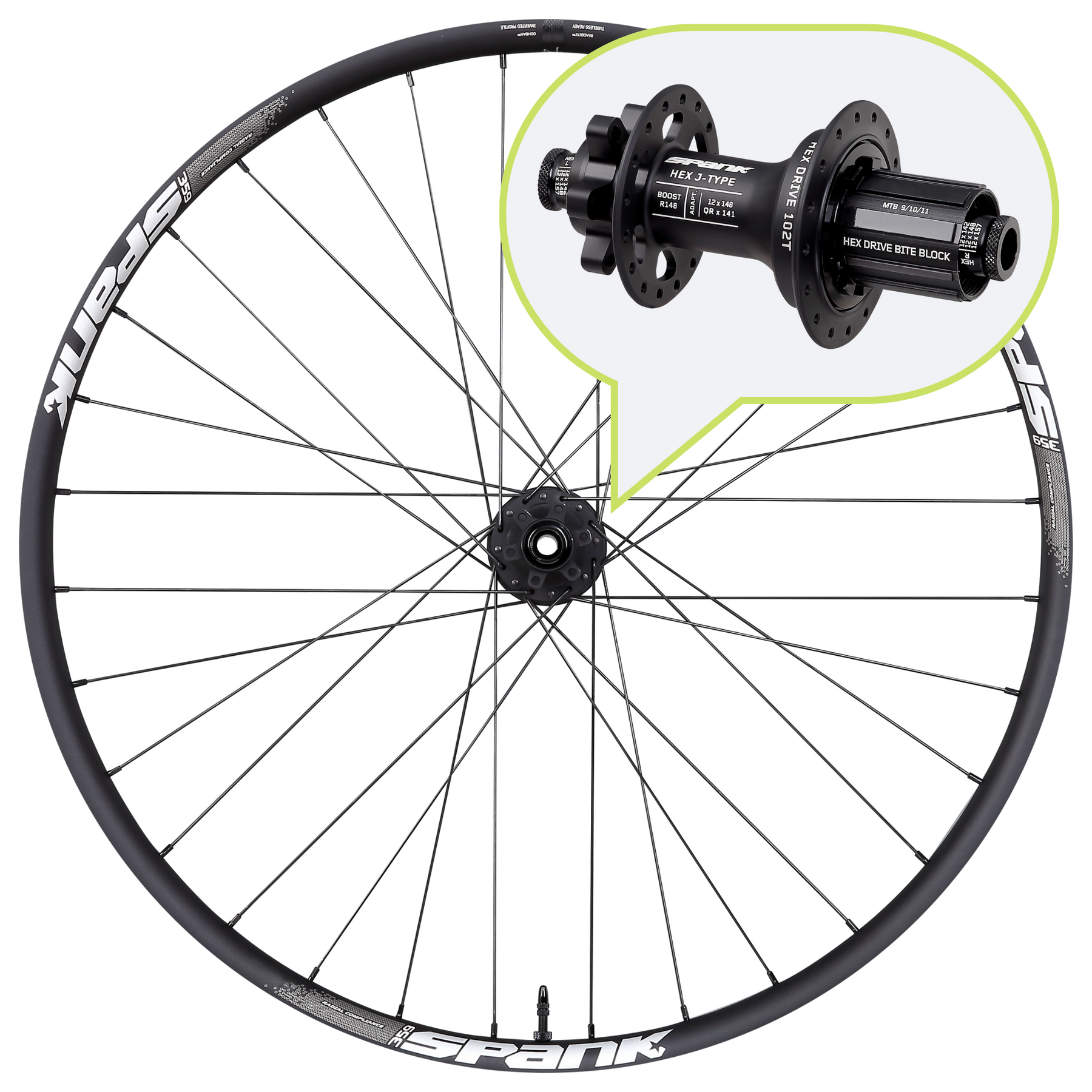 SPANK 359 Vibrocore Rear Wheel │ The Flagship Wheel │ TGC – The 