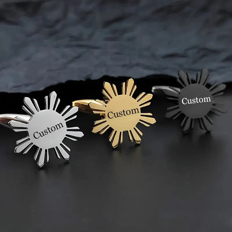 Engraved Name Cufflinks