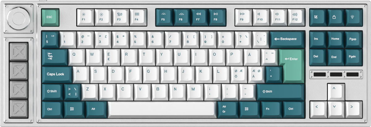 ISO Cherry Profile Dye-Sub PBT Full Set Keycap Set - White Mint Installed on Lemokey L3.png__PID:c65c59a7-4877-4410-ba6b-f7aa64d91509