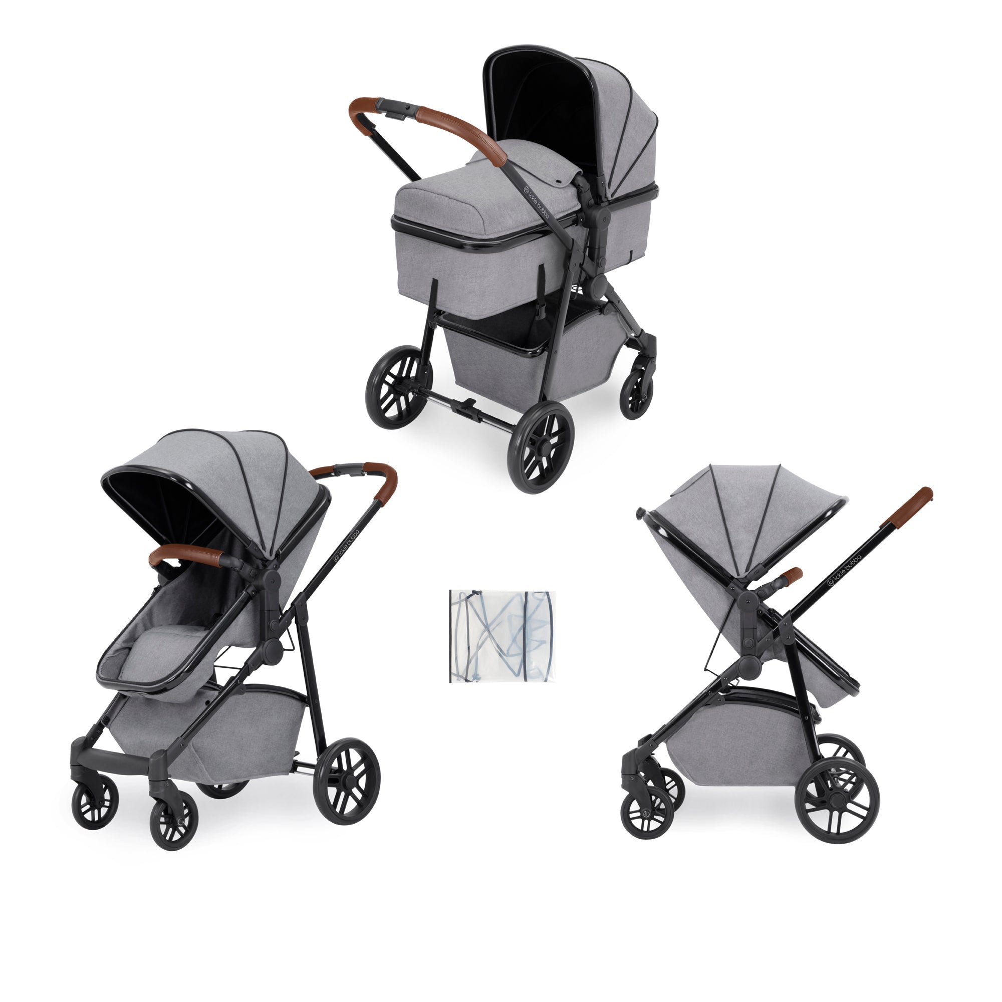 Zira 2-in-1 Pushchair and Pram Unit