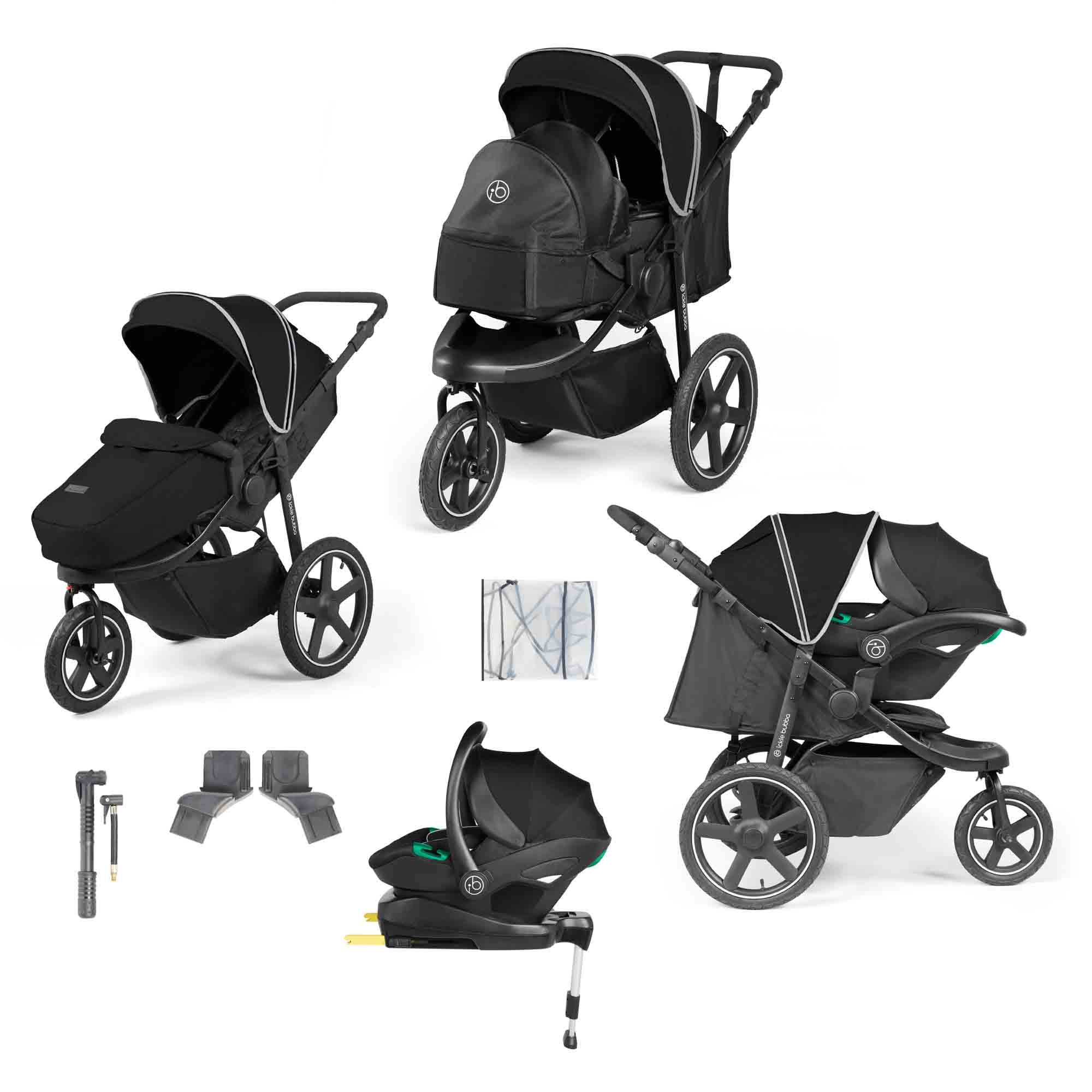 Venus Prime Jogger i-Size Travel System & ISOFIX Base