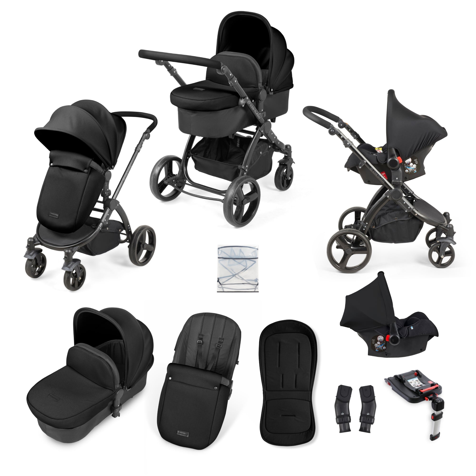 Stomp Urban 3 in 1 Travel System & ISOFIX Base