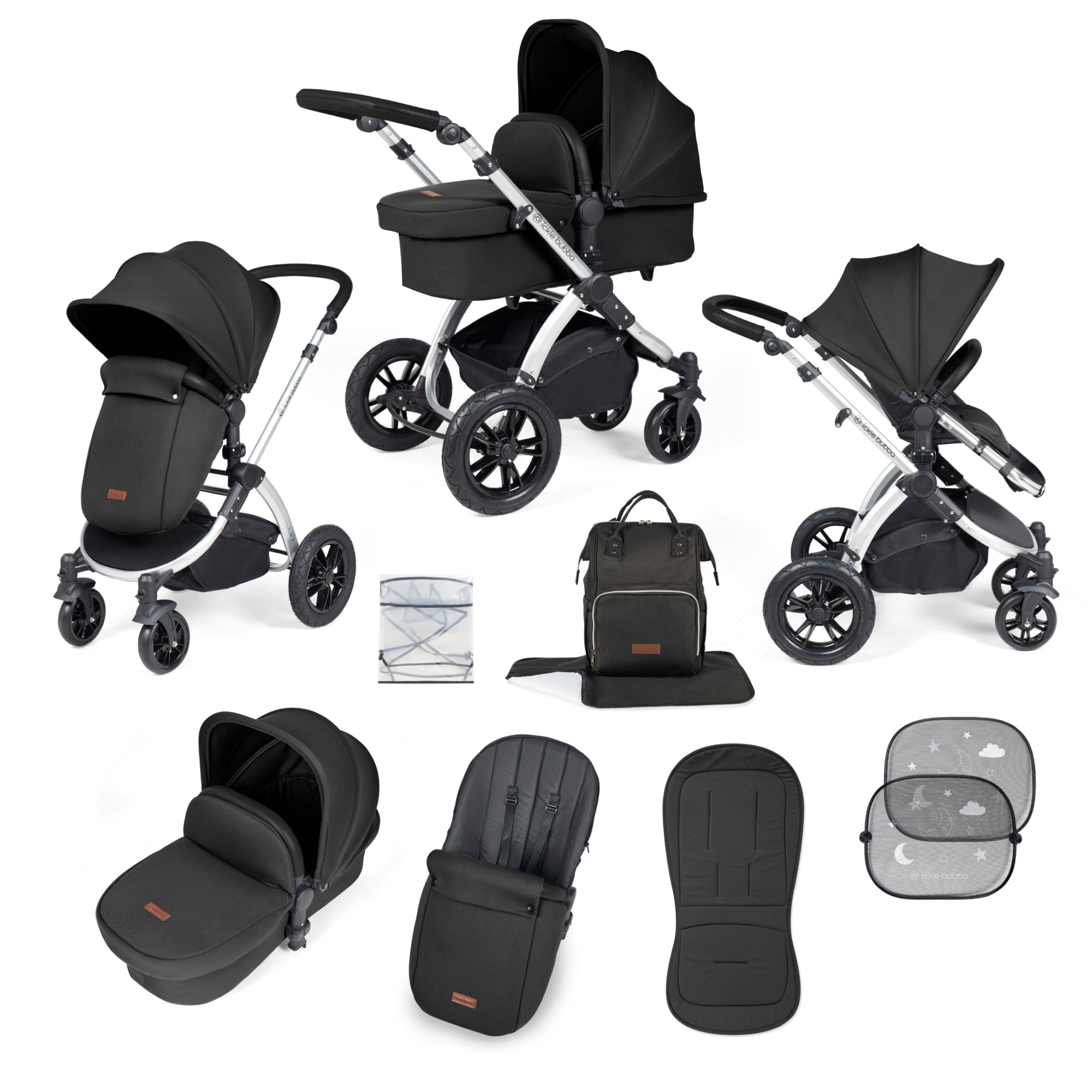 Stomp Luxe 2 in 1 Premium Pushchair