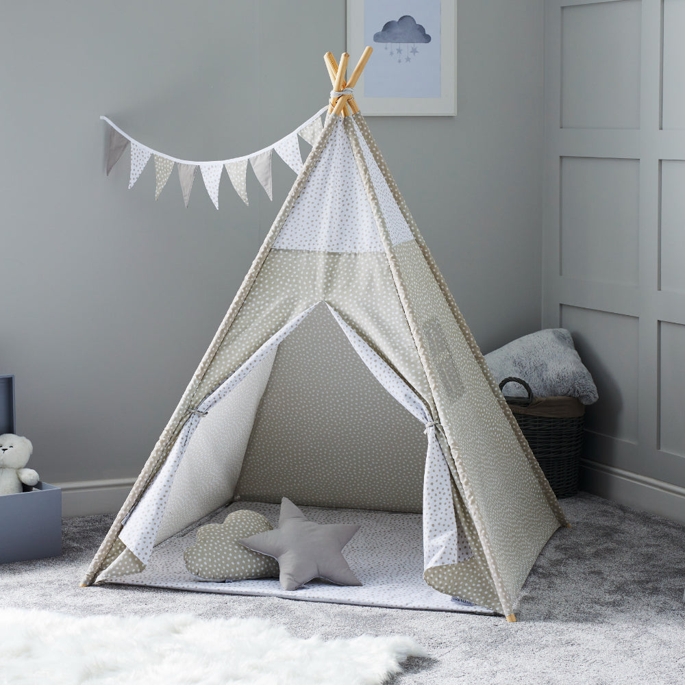 Teepee Playtime 4 Piece Play Bundle - Grey