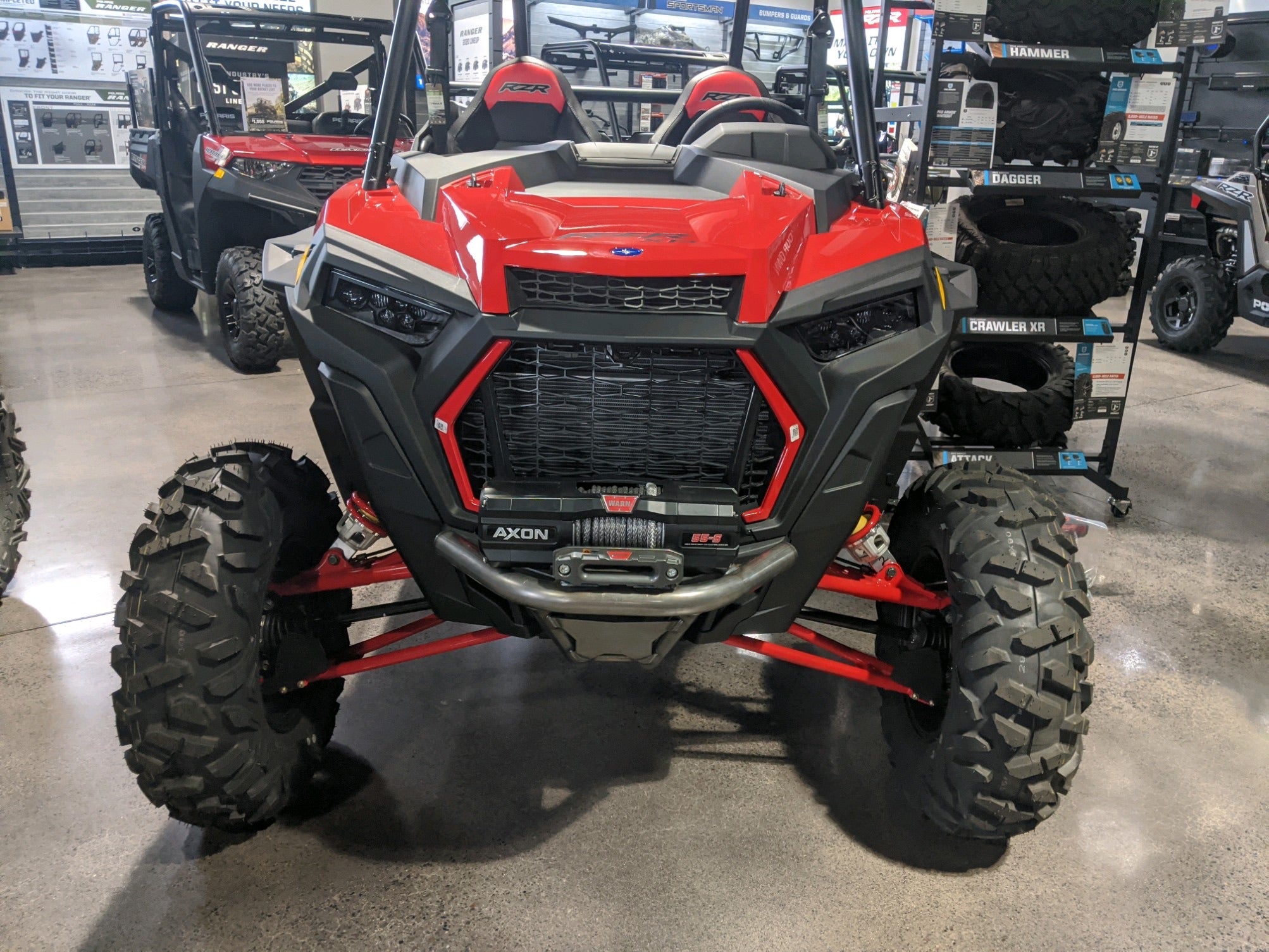 Polaris RZR EXO-M Winch Bumper â B&M Fabrications