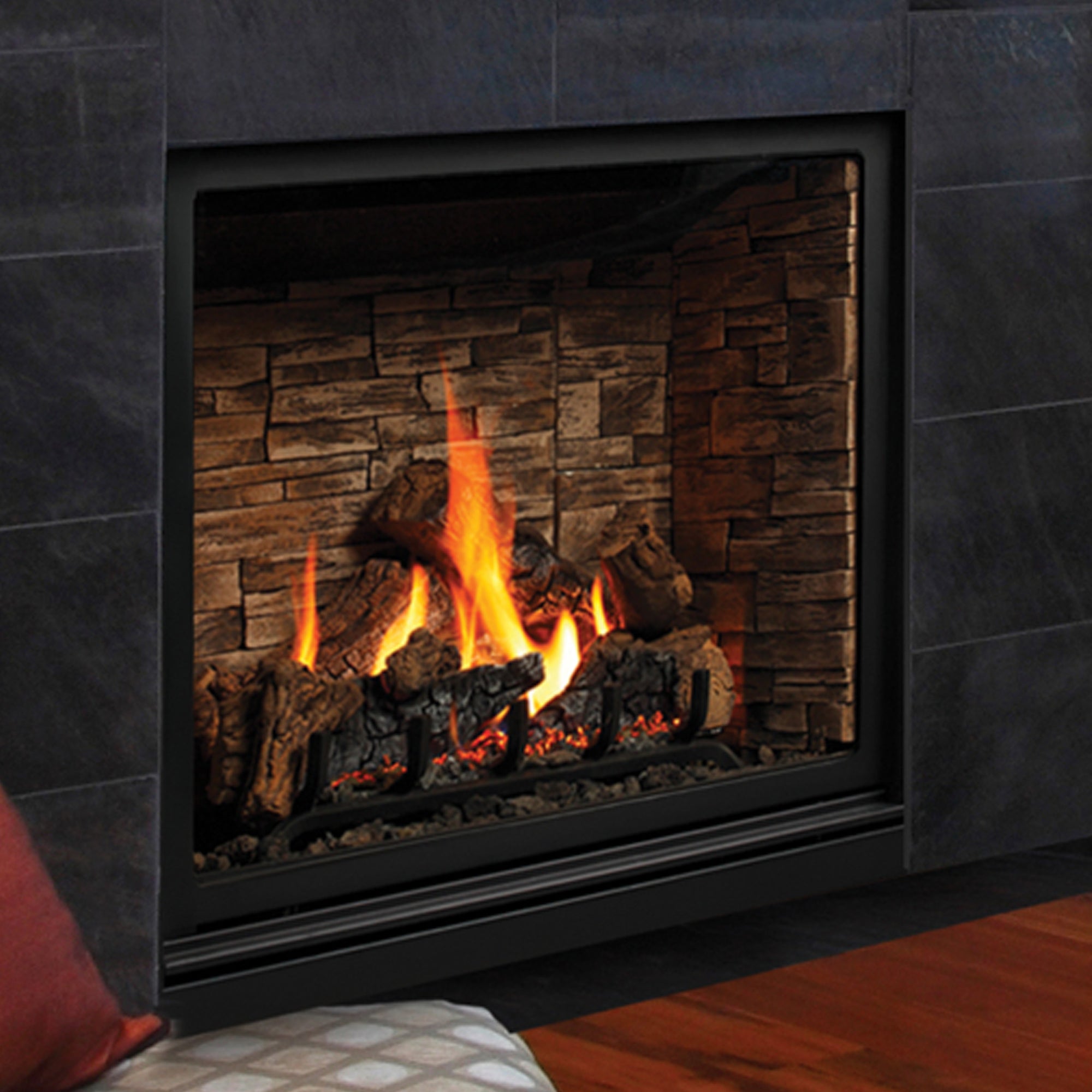 Kingsman ZCVRB3622 36 Linear Direct Vent GAS Fireplace