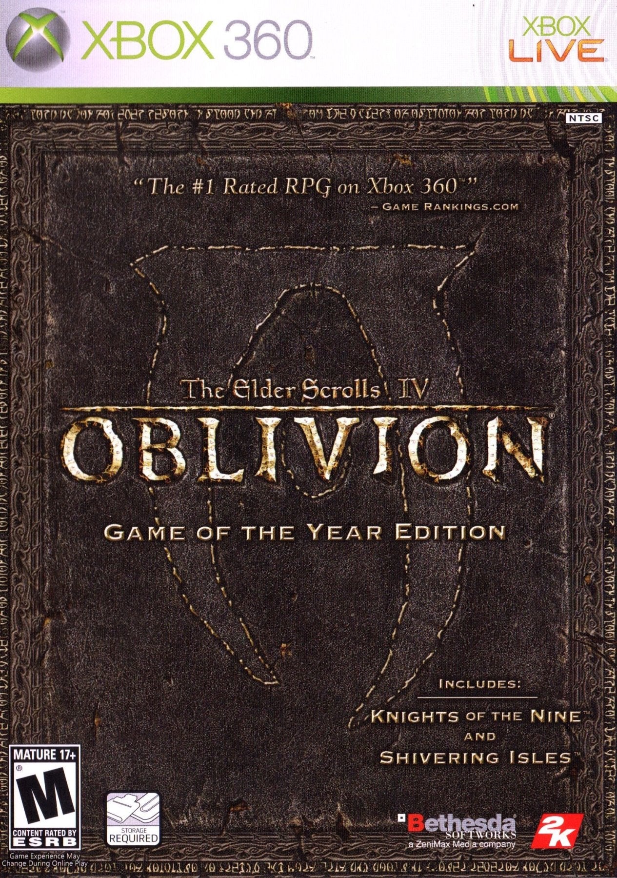 Elder Scrolls IV Oblivion [Game of the Year] - Xbox 360
