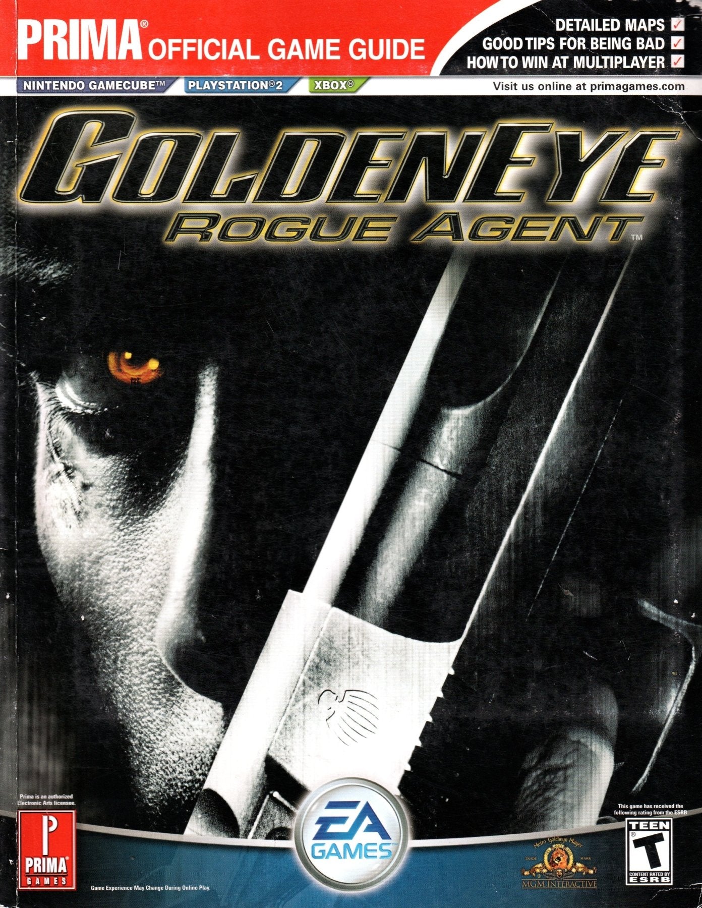 Golden Eye Rogue Agent Prima Official Game Guide - Guide Book