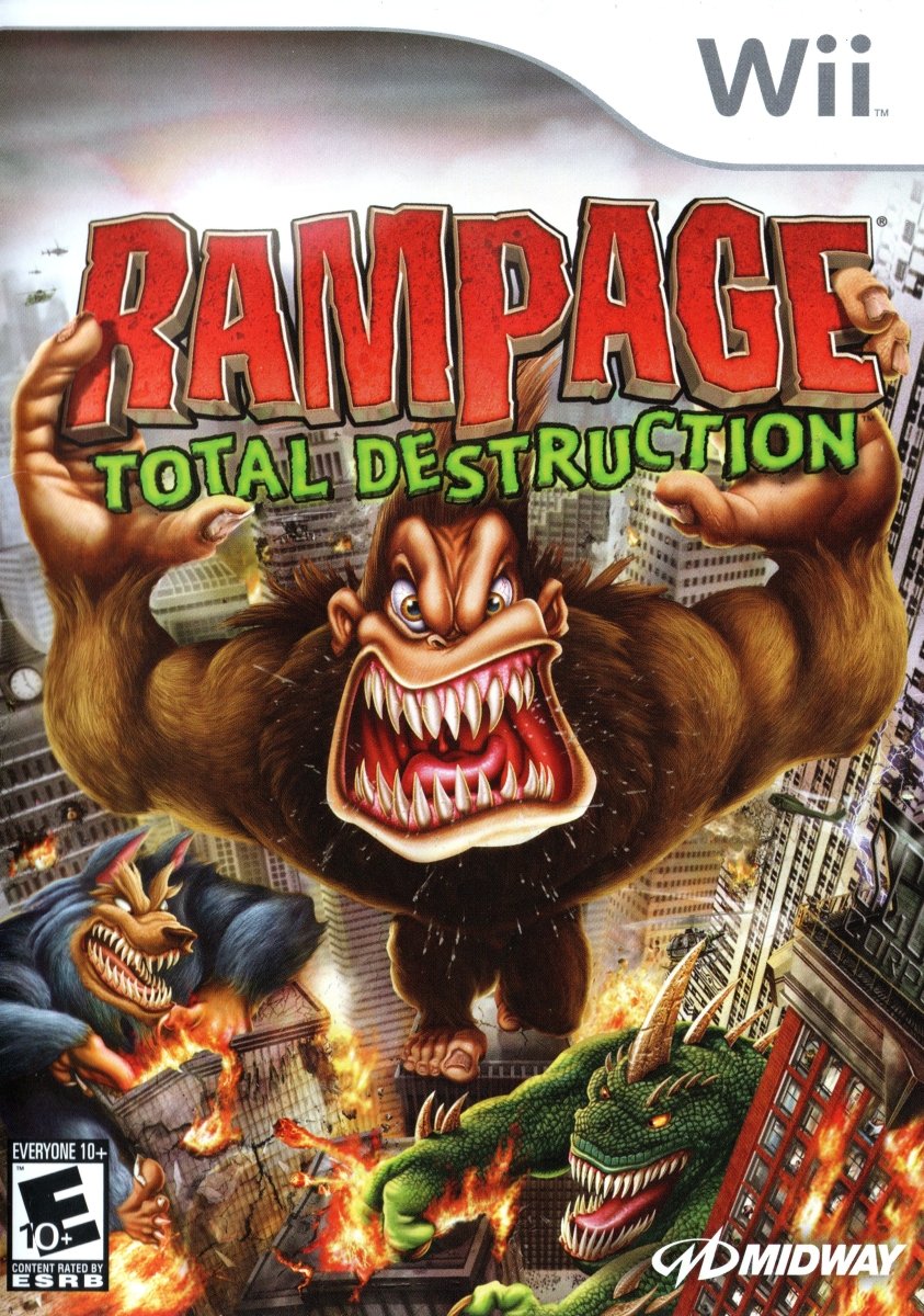 Rampage Total Destruction - Wii
