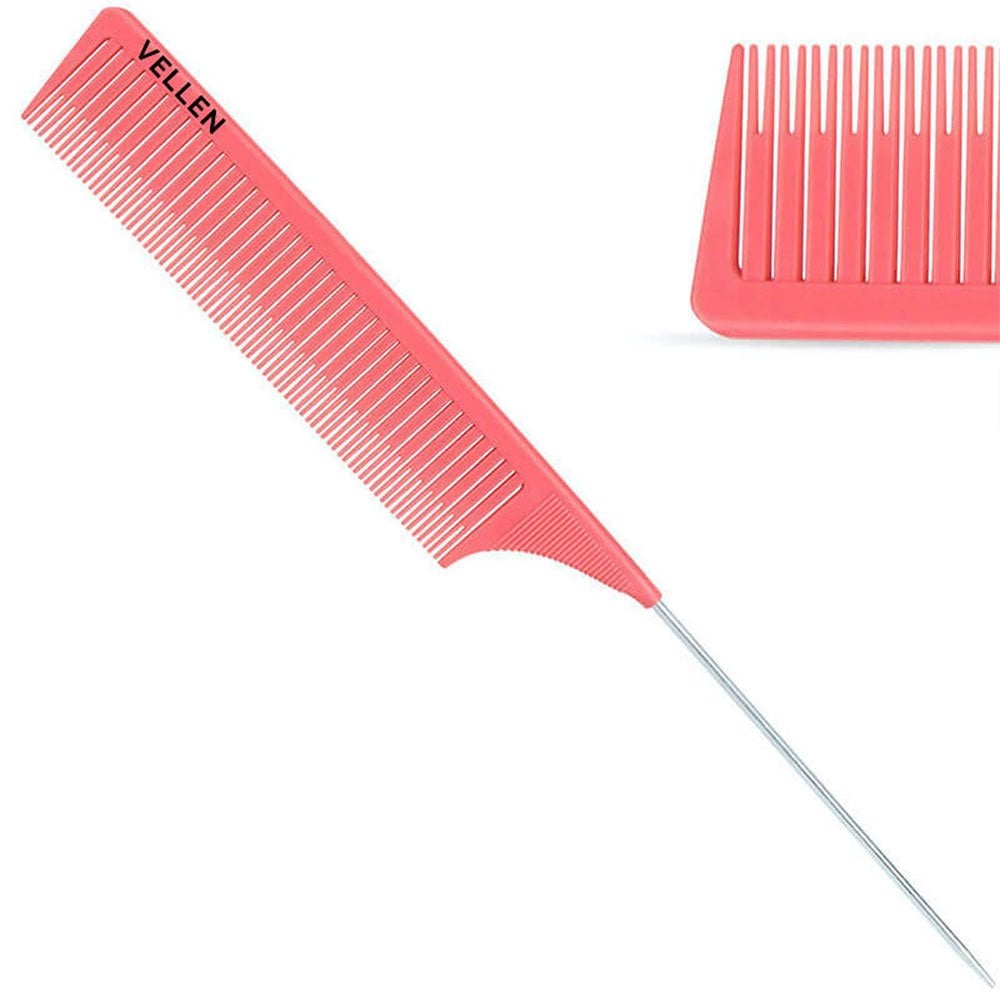 Vellen Pin Tail Comb - Pink