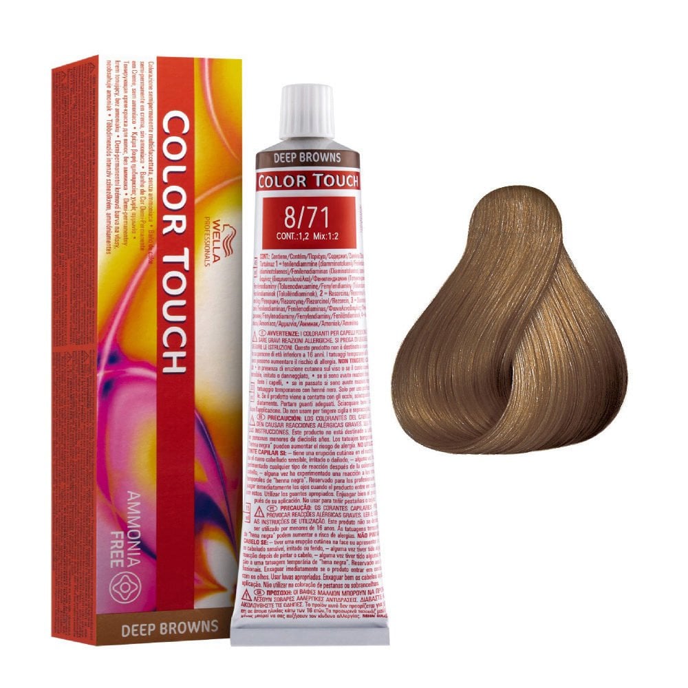 Wella Color Touch 60ml - 8/71