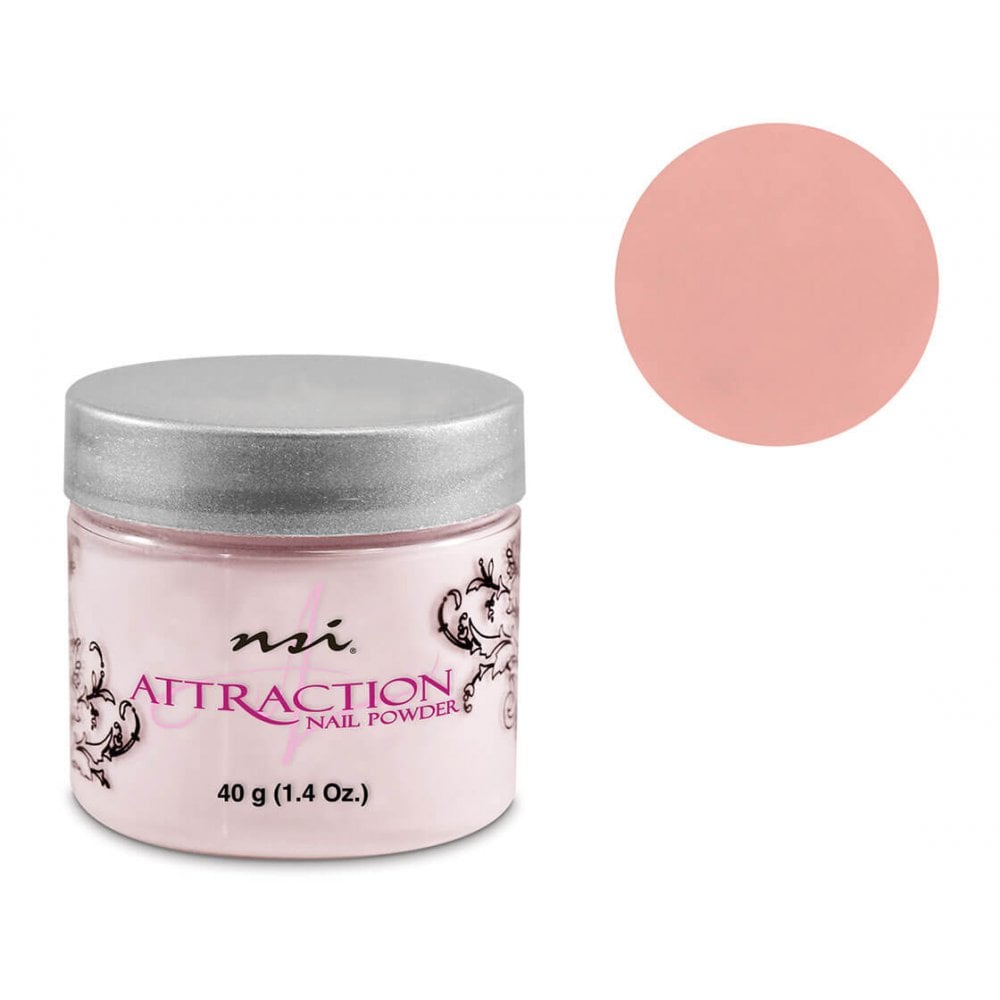 NSI Attraction Nail Powder 40grm - 7480 Rose Blush