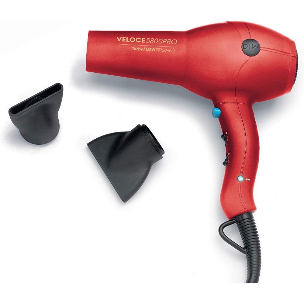 EDIT VELOCE 3800 PRO DRYER - Red