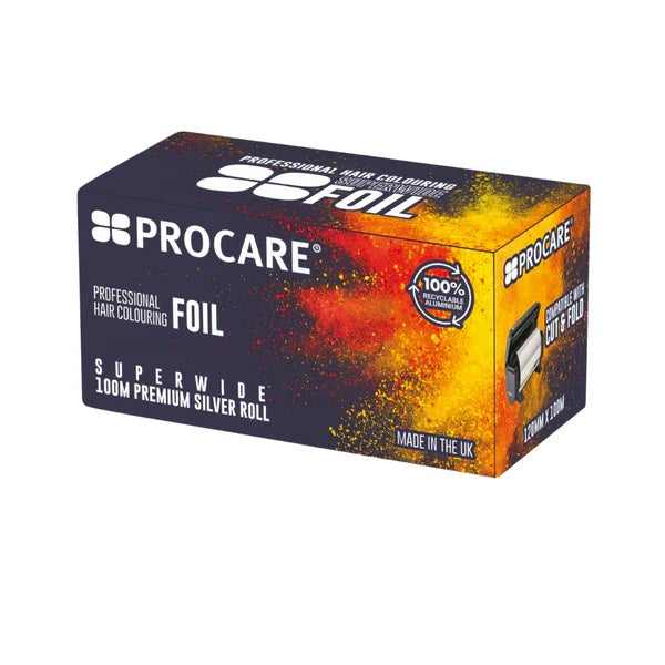 Procare Aluminium Foil 100m - Silver