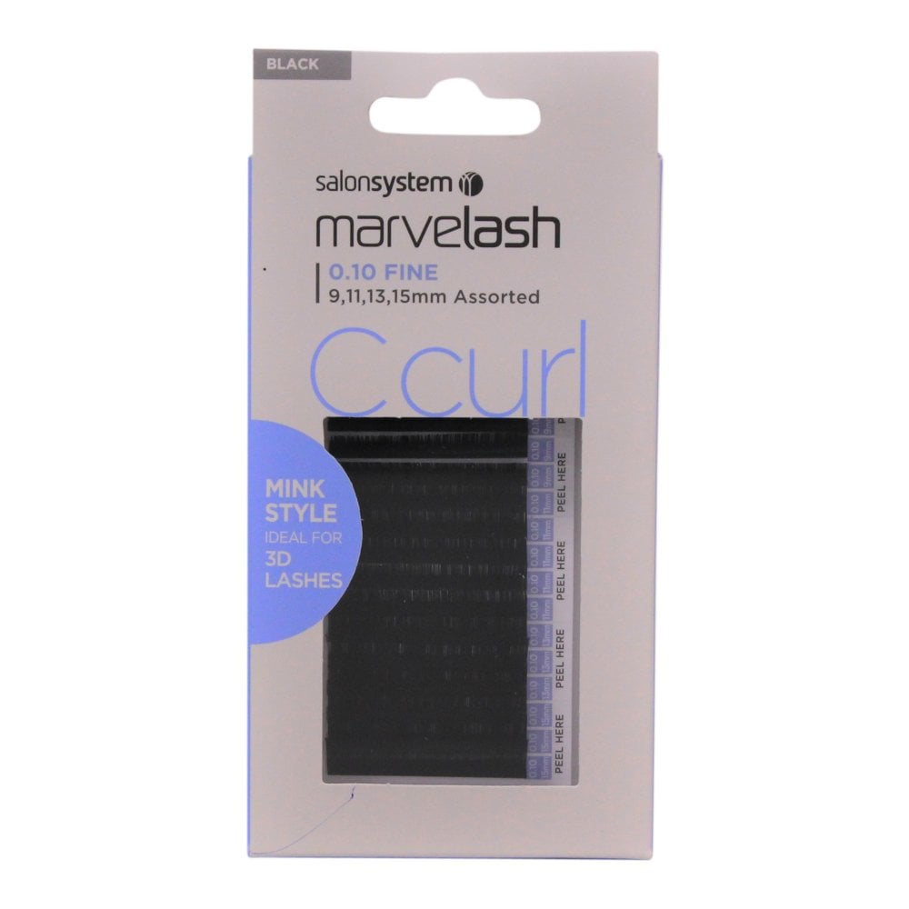 Salon System Marvelash Lash Extensions C Curl 0.20 (Volume) - ASSORTED