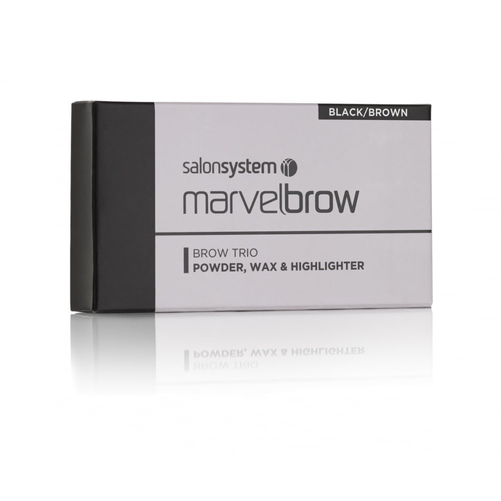 Salon System Marvelbrow Brow Trio - BlackBrown