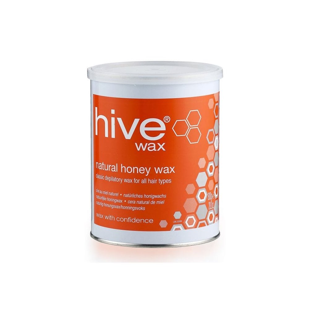 800g Wax Tins - Natural 'Honey' Wax
