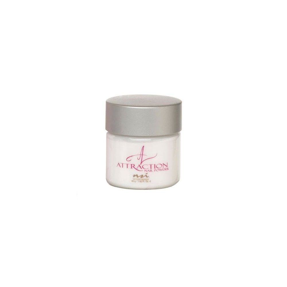 NSI Attraction Nail Powder 40grm - White