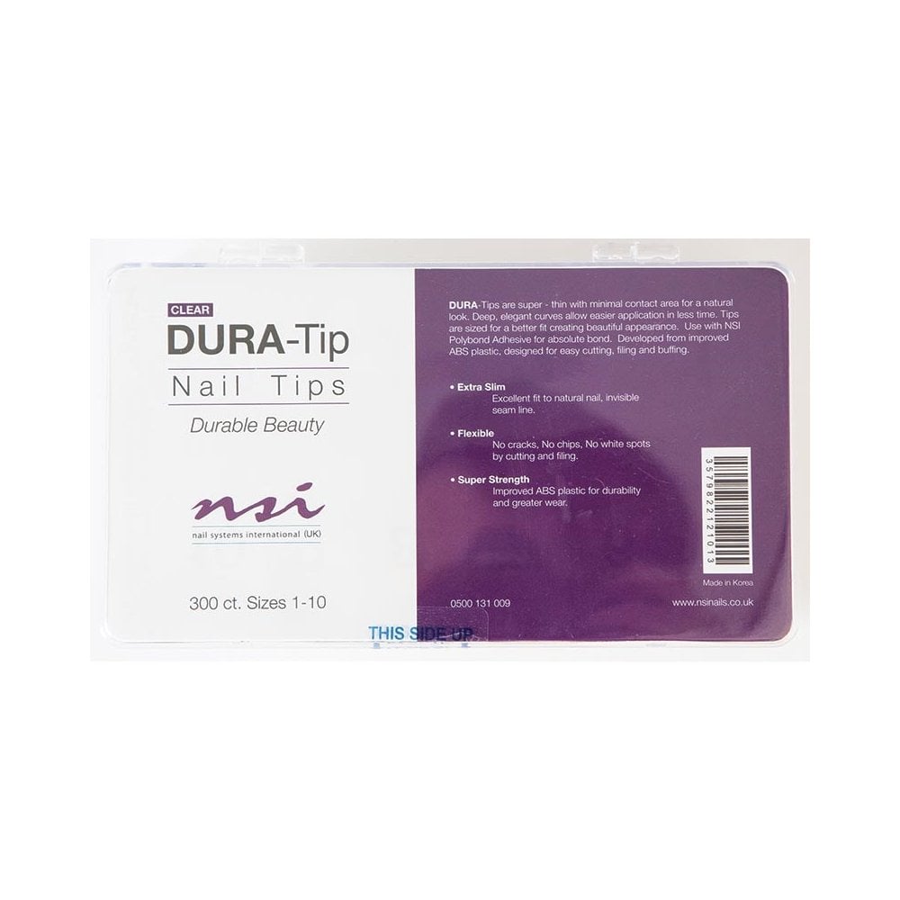 NSI Dura Tips 300pk (Sizes 1) - Natural