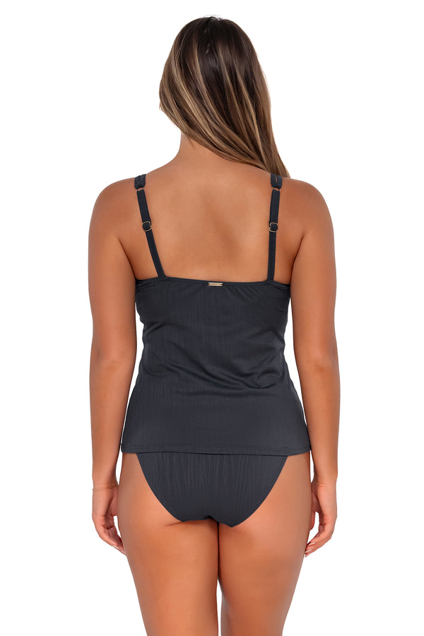 Sunsets Women's Black Simone Tankini Top - 81t-blck : Target