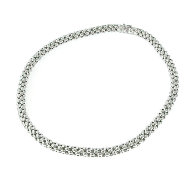 Sterling Silver Necklace - 64/84103-3-RH - Breuning