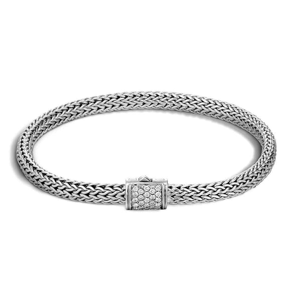 Classic Chain Bracelet with Diamonds - BBP96002DI - John Hardy