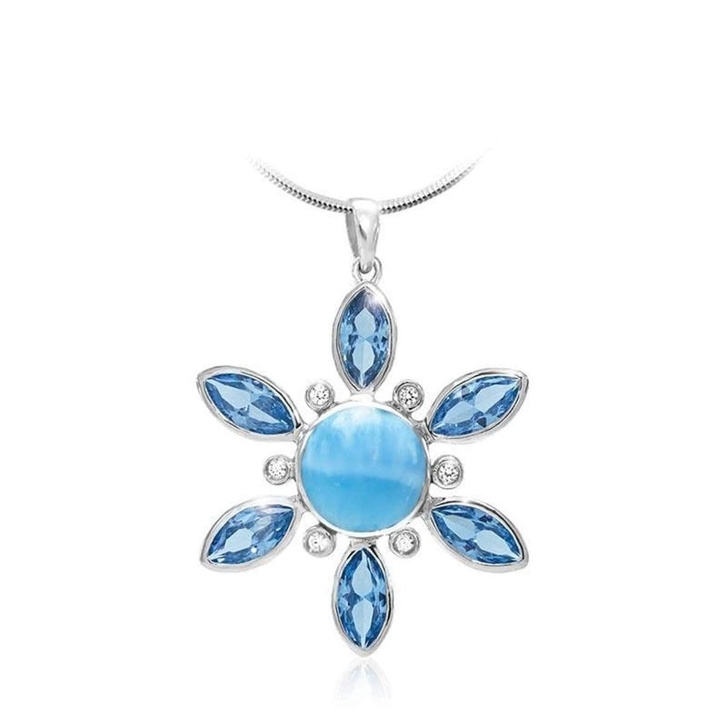 Elsa Necklace - Nelsa00-00 - Marahlago Larimar