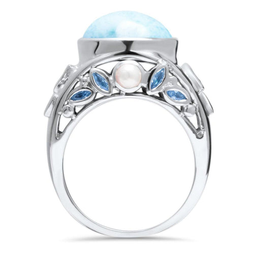 Adella Ring - Radel00-00 - Marahlago Larimar