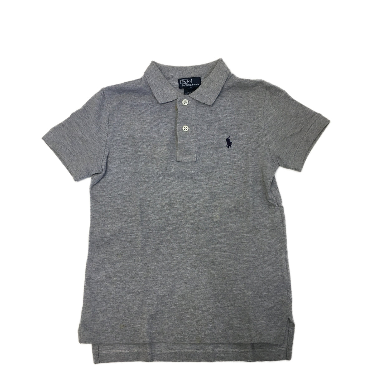 Camisa Polo Ralph Lauren Cinza Tam. 5 anos – Peguei Bode