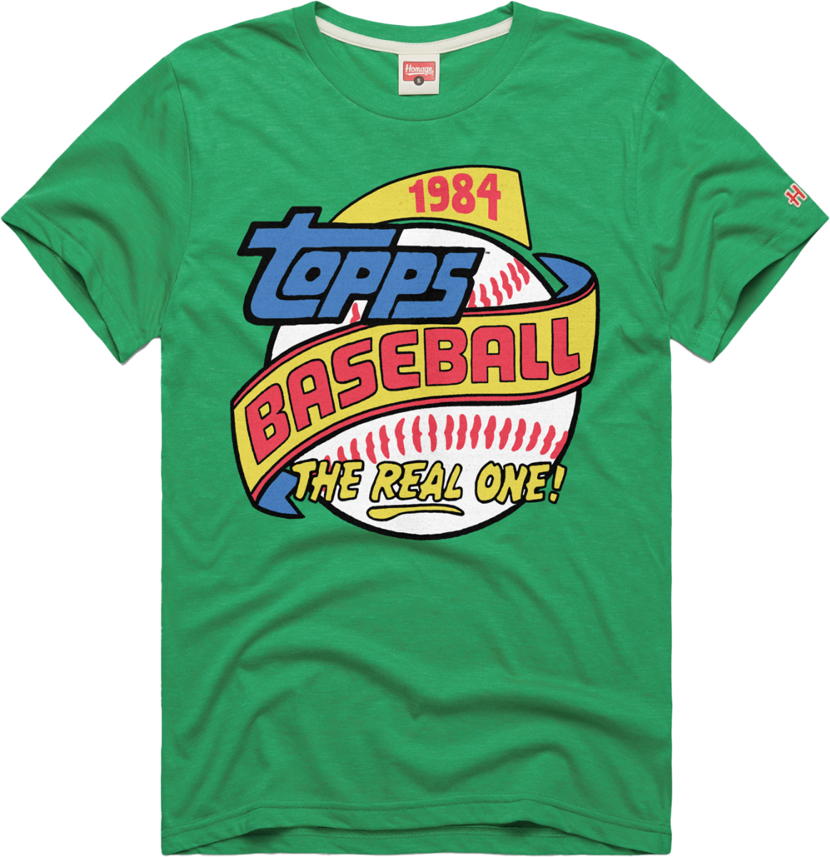Topps 1984 Green Tee - Small