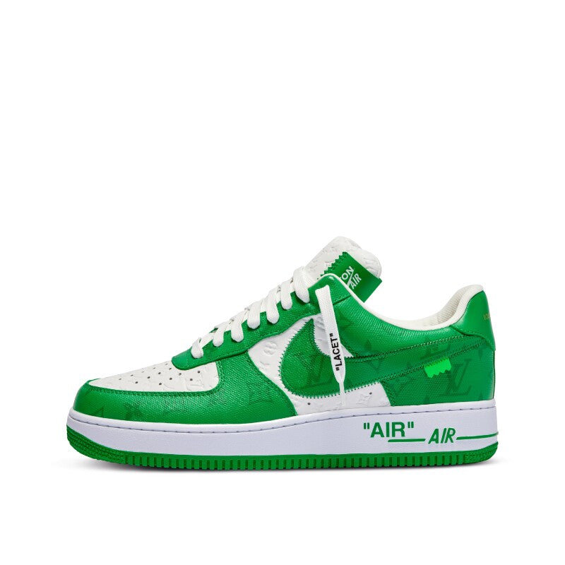 NIKE X LOUIS VUITTON AIR FORCE 1 GREEN