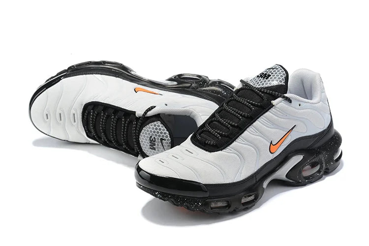 Nike Air Max Plus White Black Orange Running Shoes Sneaker Morec