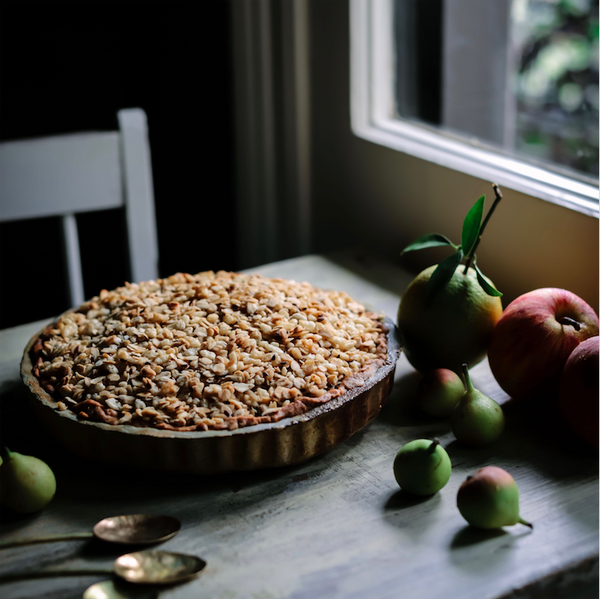 Pear crumble