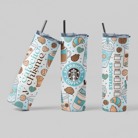 Starbucks Cafecito Y Chisme 20oz tumbler – Syare's Gifts & Designs LLC