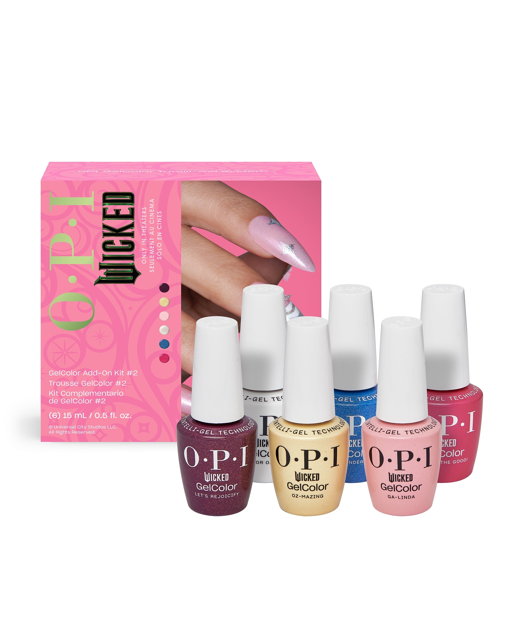 OPI Holiday '24 GelColor Add on Kit 2 Production Lineup