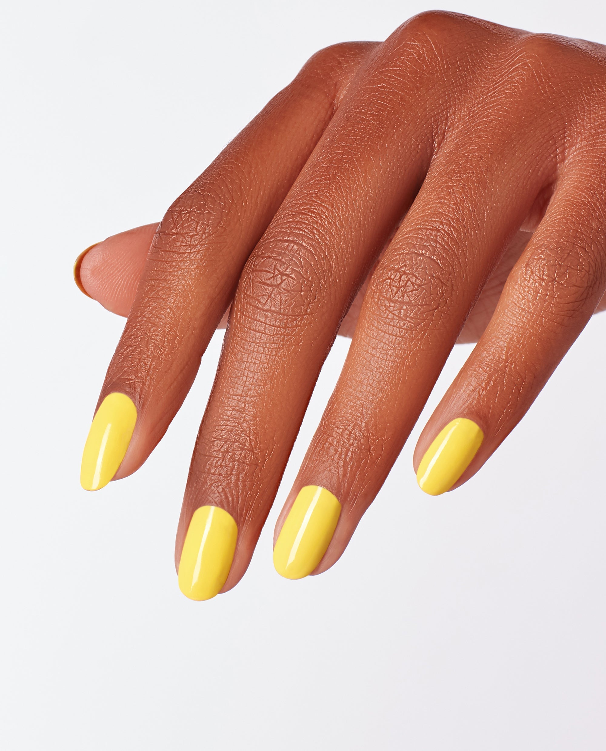 OPI Don't Tell a Sol Yellow Nail Polish Mani