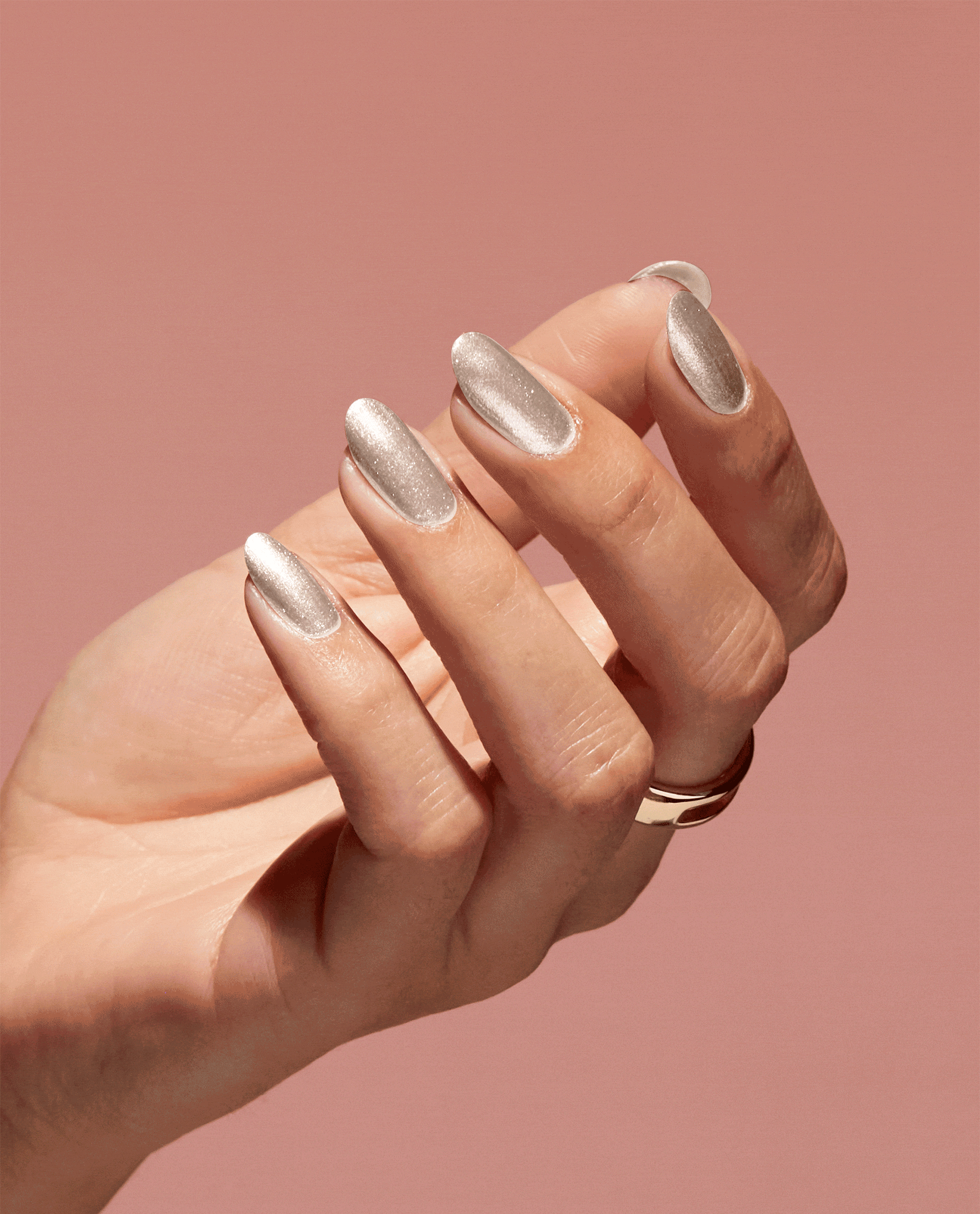 OPI Glowing Places Metallic Natural-origin Nail Polish GIF