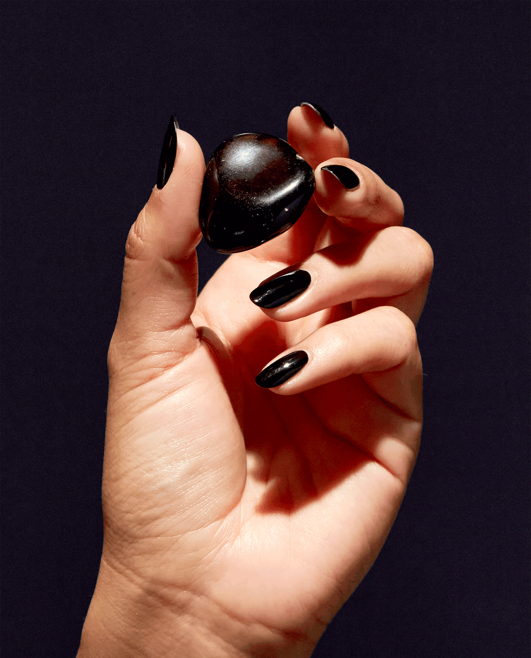 OPI Onyx Skies Black Natural-origin Nail Polish GIF