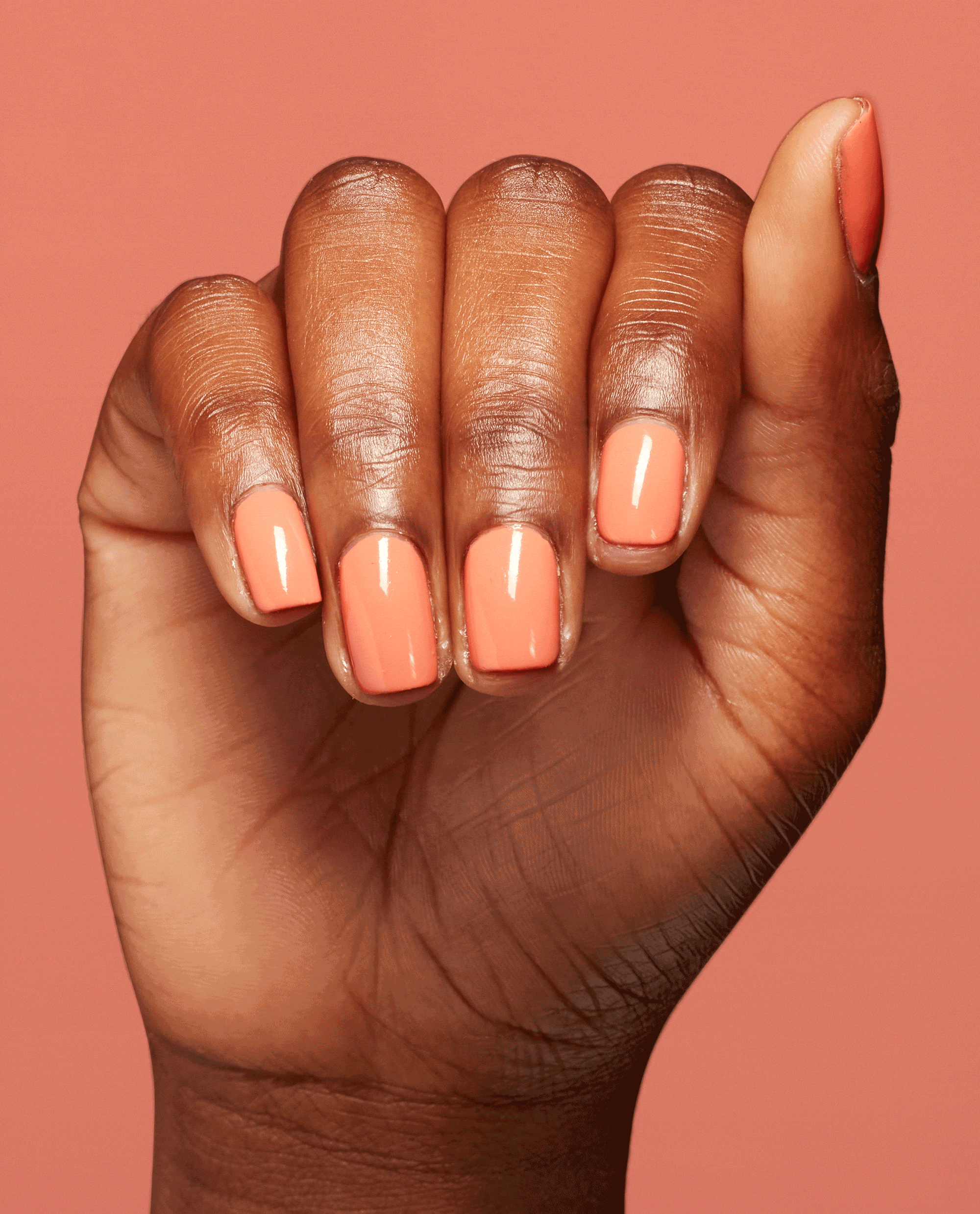 OPI Apricot AF Gel Nail Polish Gif 