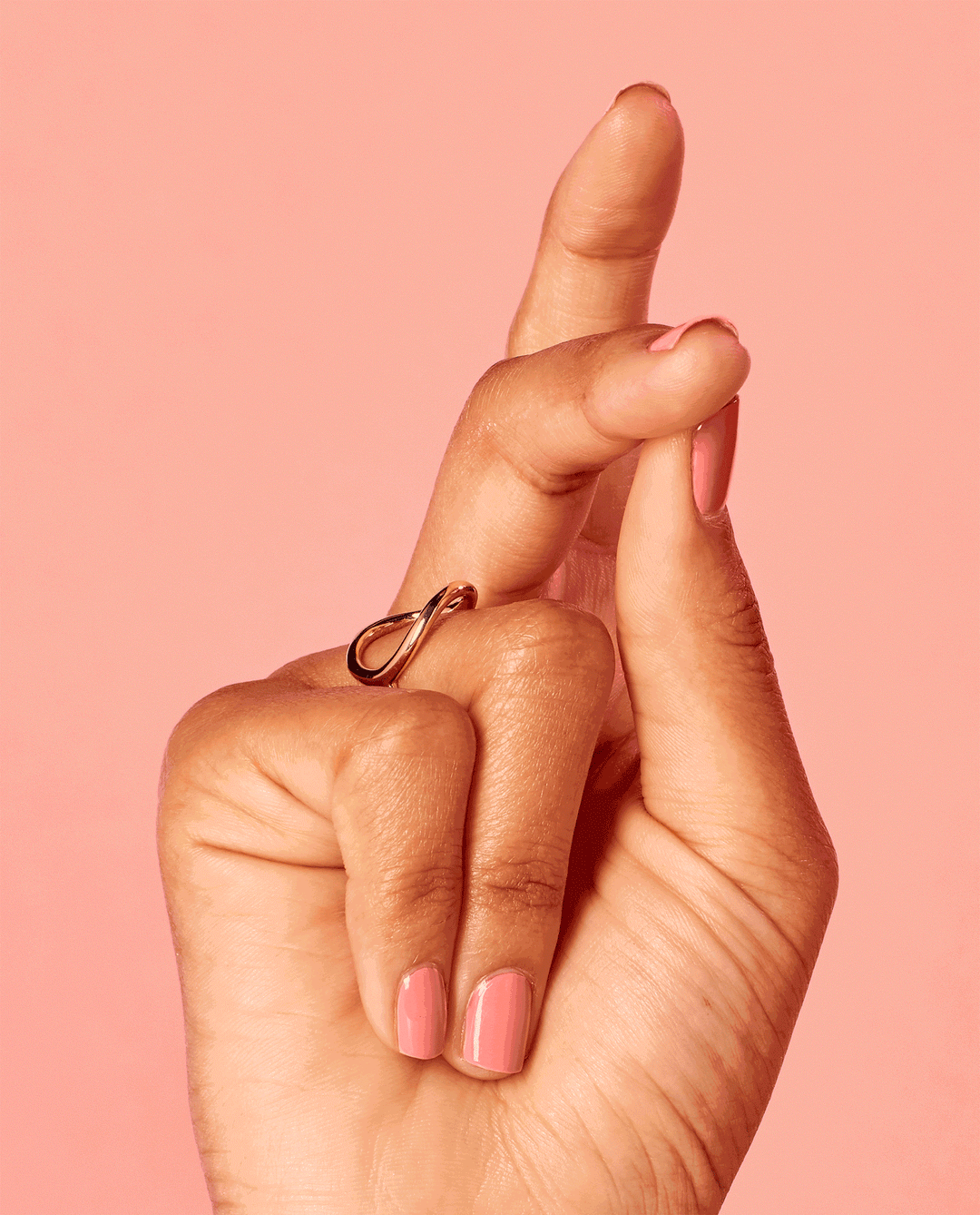 OPI Suzi is My Avatar Pink Gel Nail Polish GIF