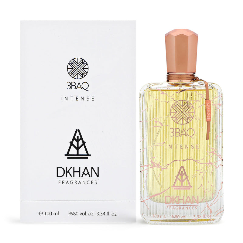 3BAQ Intense Perfume 100ml For Unisex By Dkhan Fragrance