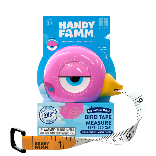 Handy Famm Fun Kids Red Bird Tape Measure – HandyFamm