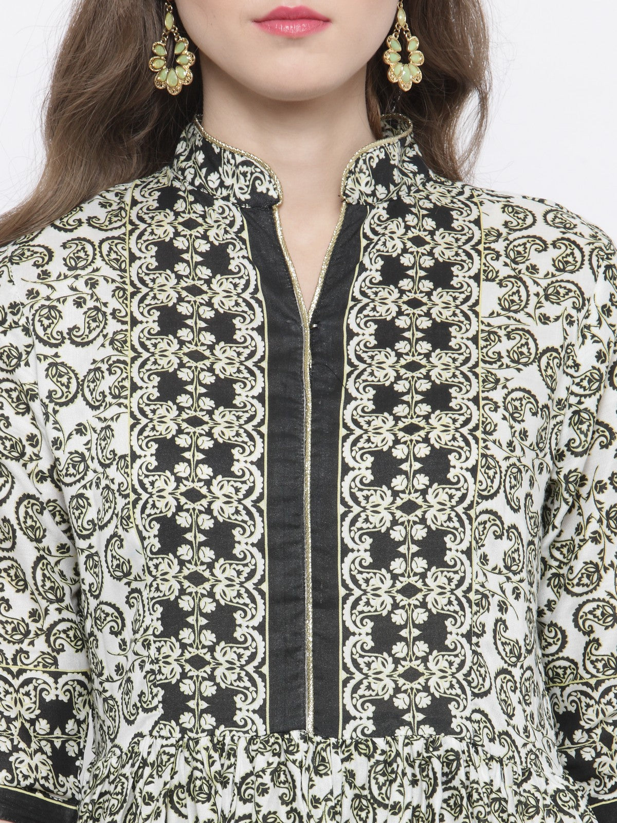 Printed kurta with Palazzo main image 1