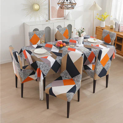 Prism Orange Chair & Table Cover - Chair Table Cover product image