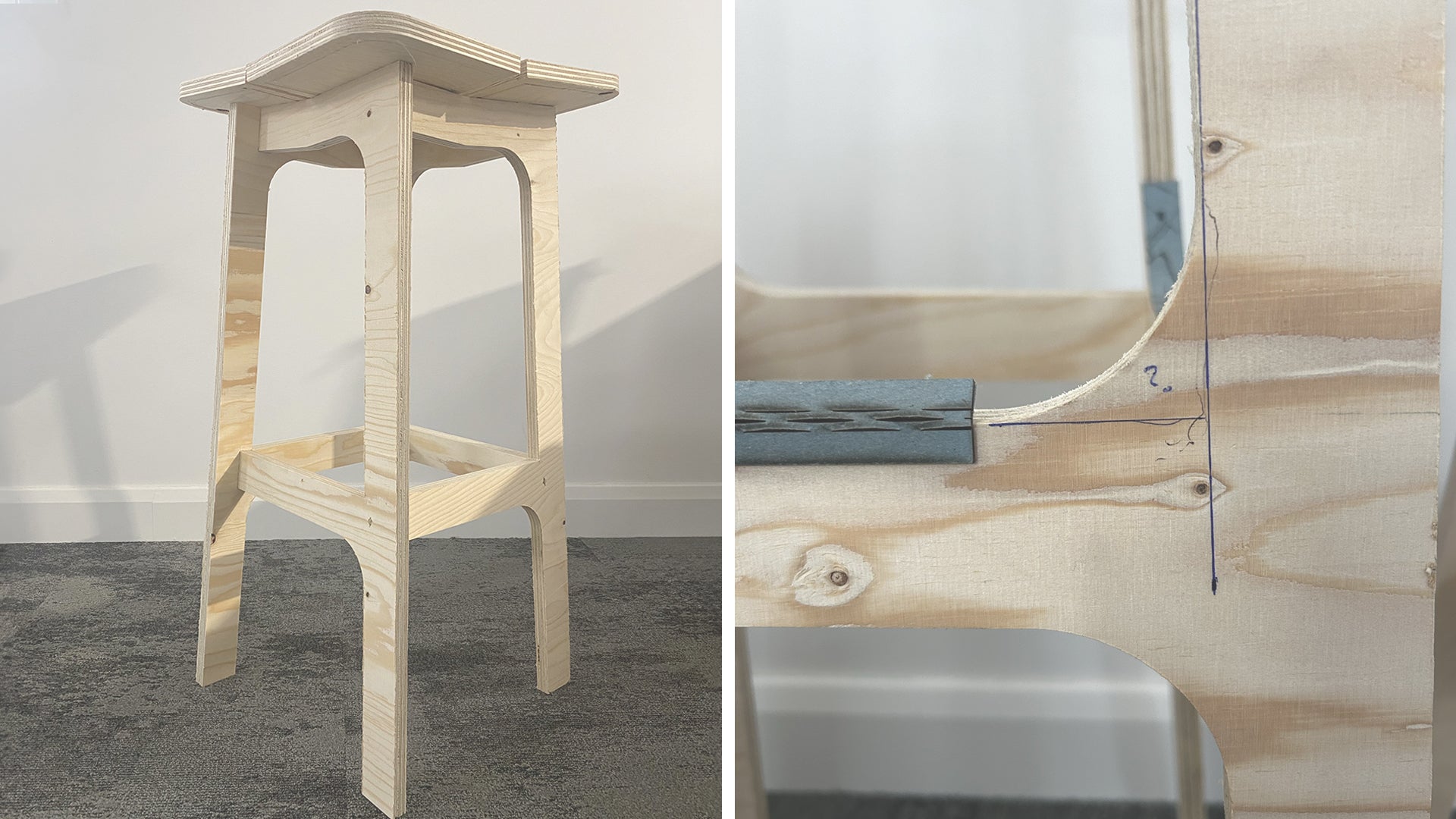 stool base details