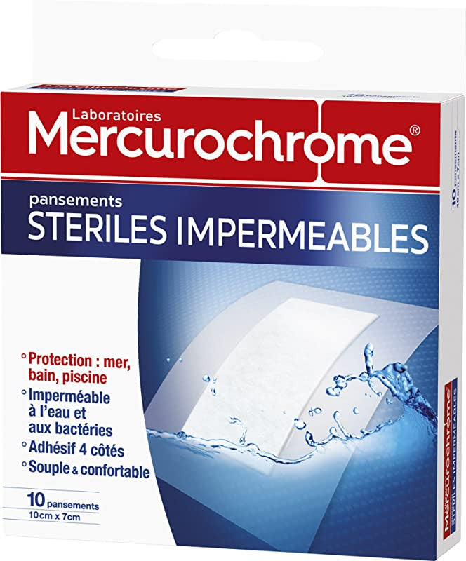 MERCUROCHROME - Gasas Esteriles - Primeros Auxilios - Gasas Esteriles -  Sobres Individuales - 60 Gasas : : Salud y cuidado personal