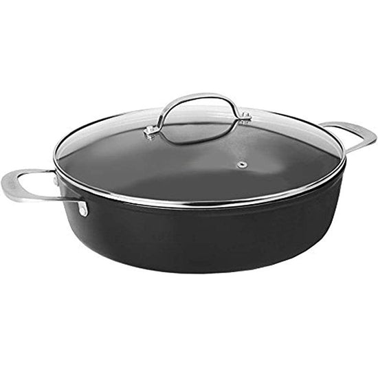 Casserole 20 cm 4 L, Induction Couvercle Acier Inoxydable à Toutes  Cuisinières FAGOR Argent Silverinox