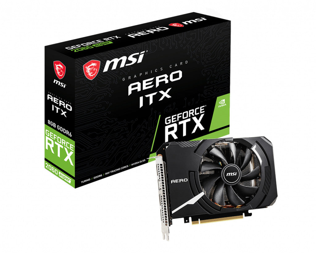 MSI GEFORCE RTX 2060 SUPER AE ITX 8GB GDDR6 Graphics Card Refurbished |  Outlet PC