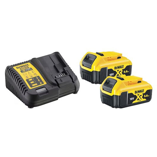 DEWALT DCB184-XJ XR Batería de iones de litio, 5 Ah, 18 V, 2 unidades :  : Bricolaje y herramientas